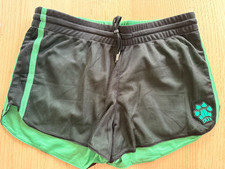 Cellblock 13 Mesh Shorts Schwarz und Grün, Gr. M, gay