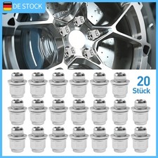 20 Radmuttern Flachbund