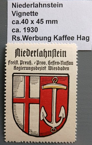 Niederlahnstein vignette 40 - niederlahnstein, ca.40