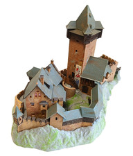 Kibri - Burg "Falkenstein" Burganlage - H0 - Gebäude Häuser Haus ---- CSG 958