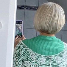 perücke bob blond  2 Farben Neuwertige