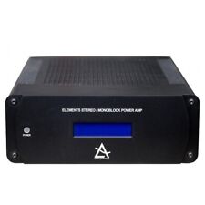 Leema Elements Power Amp | schwarz | Stereo Endstufe | Mono brückbar