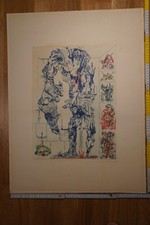 Bernard Schultze – „Almanach eines Migofs“ – Farbradierung, signiert & datiert