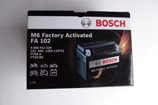 Motorradbatterie Bosch  FA102  YTX9-BS  YTX9-4   12V  8AH  135A