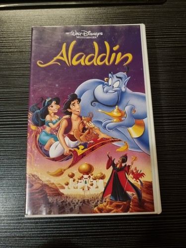 Aladdin vhs video kassette - vhs,