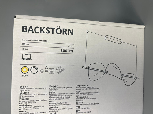 Ikea backstorn led - ikea,