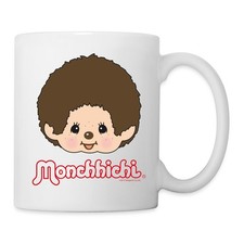 Monchhichi Portrait Gesicht Tasse, One size, Weiß