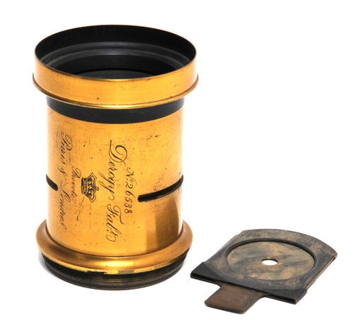 Brass lens derogy fab - lens, fab.