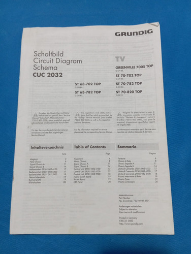 Vintage epoche grundig - tv,