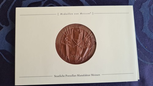 Medaille meissen böttger - meissen,