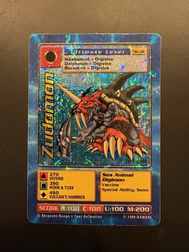 Zudomon vintage digimon - st-38,