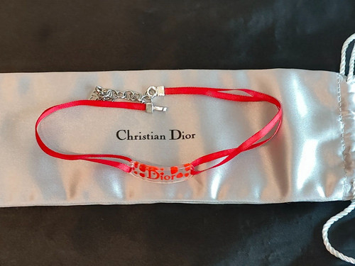 Christian dior red heart clear - heart,