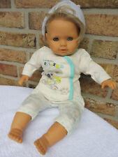 Puppenkleidung - Langarm Shirt - Mützchen - Leggings  Puppengröße ab 42 cm 