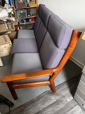 Vintage teak sofa 60er jahre - vintage, |
