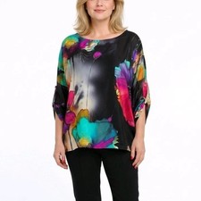 Damen bluse italy oversize - damen,