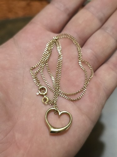 333 gelbgold halskette - gelbgold, +