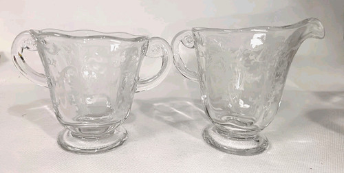 Fostoria glas zuckerdose - fostoria,