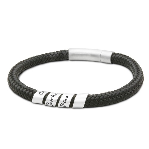 Männerarmband gravur segeltau - männerarmband,