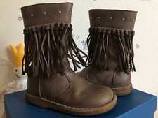 Zecchino d’Oro: Schuhe Stiefel Mädchen / Gr. 25 / grau / NP um 100€