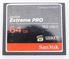 SanDisk Extreme Pro CompactFlash Speicherkarte 64GB 160MB/s UDMA 7 -19%MwSt