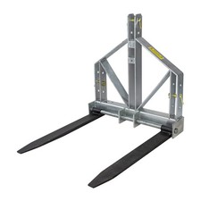 Traktor Dreipunkt Heck - Palettengabel DPG900Z Kat 1+2 max. 900 kg 3 Breiten