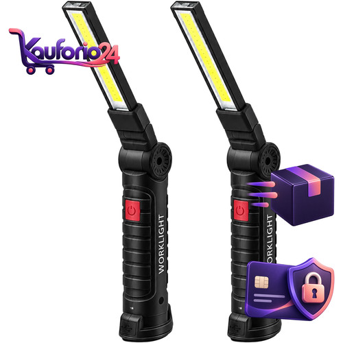 Werkstattlampe cob led akku - cob, 5