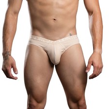 Andrew Christian VIBE Bamboo Slip Herren Unterwäsche Bikini gefüttert Hang Free Pouch
