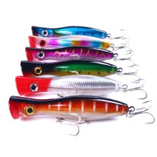 6 Stück 17cm/83g Topwater