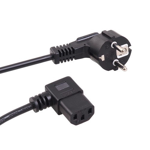 Winkel stromkabel netzkabel - netzkabel, pc