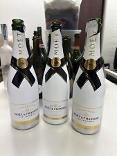 3x MOET Ice Imperial Champagner LEER 0,7L Deko, Basteln