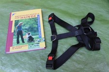 Hundegeschirr KARLIE  Flamingo schwarz + Buch Erziehungsspiele für Hunde KOSMOS