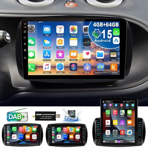 64gb autoradio für smart - 4+64gb,