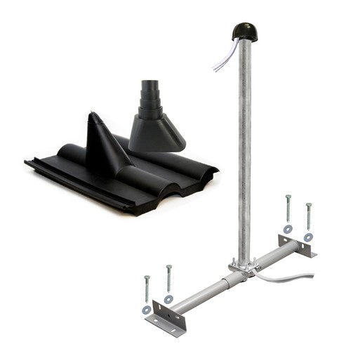 Dachsparrenmasthalter sat mast - sat,
