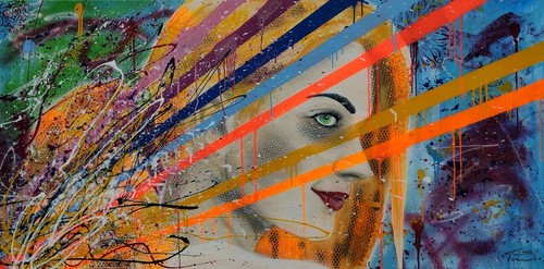 Acrylbilder handgemalt - acrylbilder,