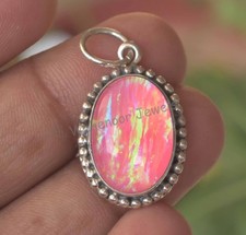 Pink feueropal 925 - 28,05,