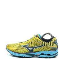 Mizuno Herren Wave Rider 15 Sportschuhe Gelb/Blau Mesh Low-Top Laufschuhe EU 41