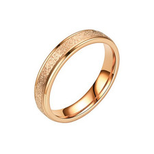 Edelstahl Ring Verlobungsring