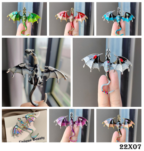 Brosche dinosaurier - brosche,