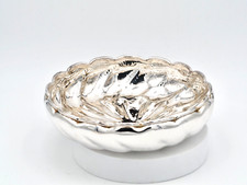 Schale versilbert 21,5 x 21,5