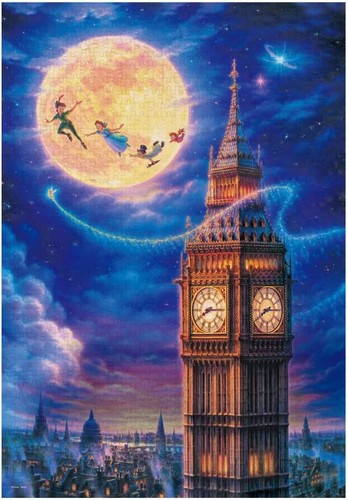 Puzzle moonlight fly - fly, (peter