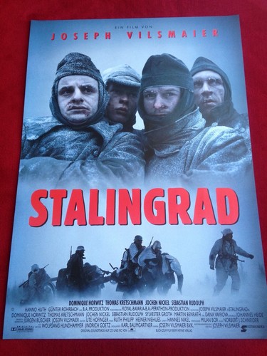 Stalingrad kinoplakat poster - stalingrad,