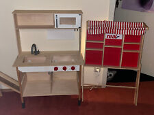 Kinder Kaufladen Kaufmannsladen Supermarkt inkl viel Zubehör Obst Gemüse