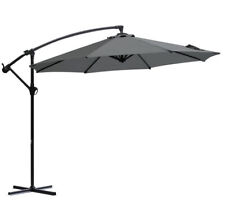 Ampelschirm 300cm Alu Sonnenschirm, 360° drehbar und neigbar, UV50+ Sonnenschutz