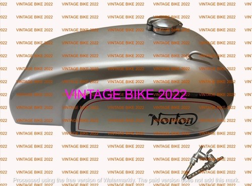 Norton manx style - style, silber