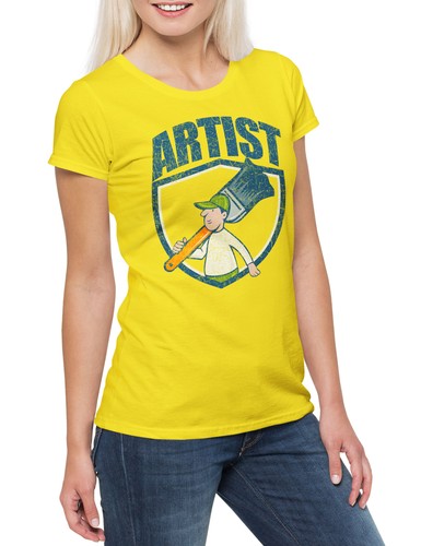 Artist damen shirt - damen, t-shirt