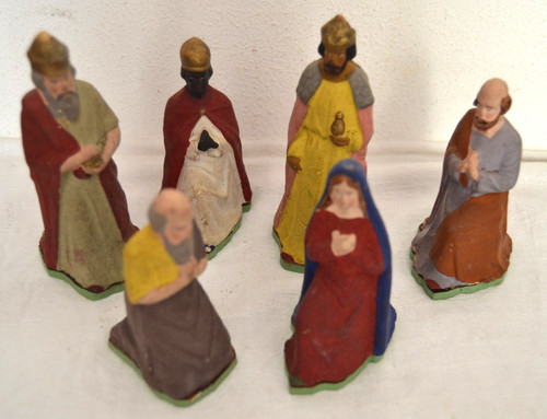 Alte große massefiguren - große,
