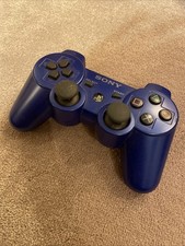 Sony PlayStation 3 PS3 Dualshock Controller Blau  (Ungetestet)
