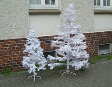 Tannenbaum weiss künstlich Weihnachtsbaum 1,50 oder 2,0 m Weihnachtstanne