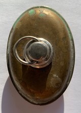 Wärmflasche Messing Miniatur