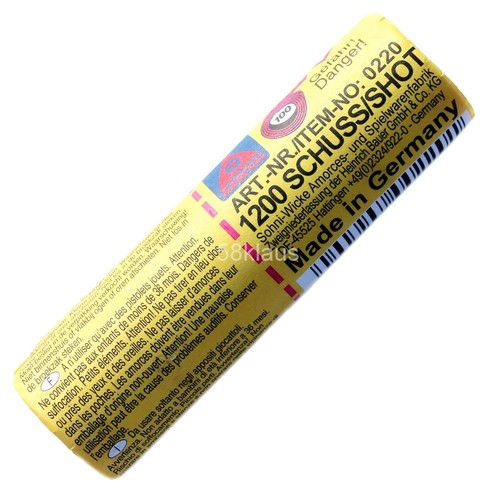 1200 schuss papier streifen - -,